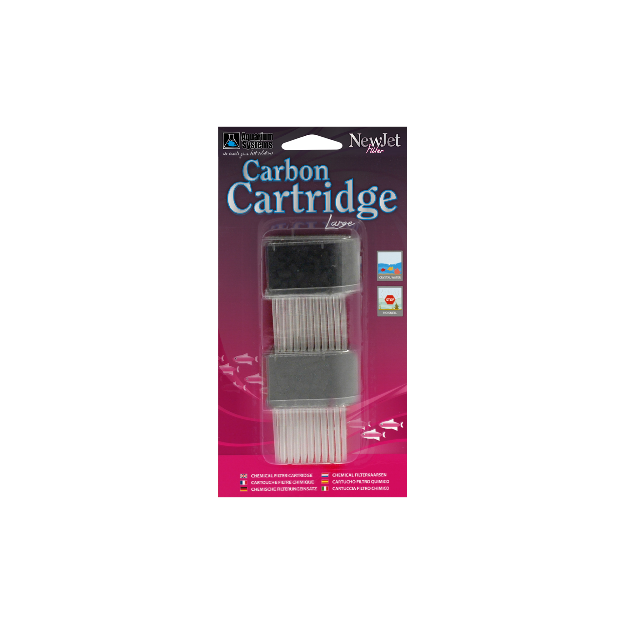 Cartouche charbon actif pour NewJet Filter